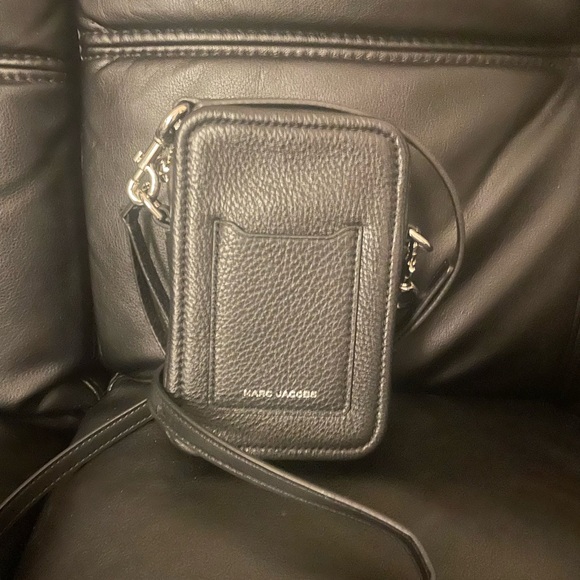 Marc Jacobs Crossbody Black with silver tone hardware. - Picture 2 of 3